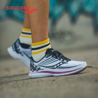 百亿补贴：saucony 索康尼 21年新品女款跑鞋慢跑训练 KINVARA 菁华12（大额券）