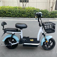 厉文新国标电动自行车48V小型电瓶车小幻影男女款代步车电动