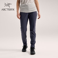 ARC’TERYX始祖鸟 GAMMA LIGHTWEIGHT PANT 轻量 女子 速干长裤 Black Sapphire/蓝黑色 6