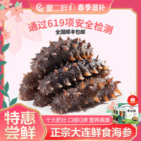 董二胖大连海参鲜食刺参 即食海参免洗单独装 高品质生鲜水产 9A参3-4只/1斤 7斤 (21-84只)