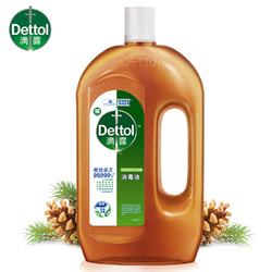 Dettol 滴露 松木家居消毒液1.2L/瓶有效杀菌