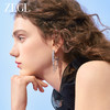 ZENGLIU ZEGL设计师宴会系列流苏C型耳环女小众设计感高级耳钉925银针耳饰