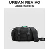 URBAN REVIVO 2024春季新款男士户外多口袋手提斜挎包UAMB40012 黑色