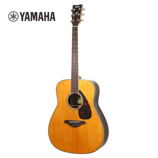 值选、PLUS会员：YAMAHA 雅马哈 FG系列 FG830VN 民谣吉他 41英寸 原木色