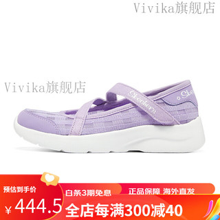 斯凯奇（Skechers）Skechers斯凯奇玛丽珍女童鞋夏季时尚软底网面儿童凉鞋女孩公主鞋 薰衣草色/LAV 33.5码