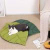 树叶猫垫子睡垫凉席四季通用夏季耐咬睡垫子猫咪用品大全饼干卧室