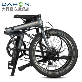 DAHON 大行 P8折叠自行车成人20英寸8速男女式通勤运动单车经典P8 KBC083 消光灰 消光灰