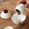 中国国家博物馆 溪山雨意茶具套装便携茶具男生新年