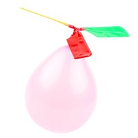 幕和 网红会飞的气球户外儿童小玩具飞天冲天火箭放屁会响直升机竹蜻蜓