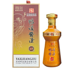 鸭溪 酱酒酱香型白酒纯粮白酒 53度 500mL 1瓶