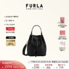 FURLA 芙拉 MIASTELLA牛皮迷你女士通勤单肩斜挎包 黑色