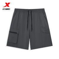 XTEP 特步 短裤男2024夏季新款梭织宽松潮流休闲五分裤976229990099
