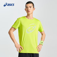 ASICS 亚瑟士 新款男式吸湿快干跑步短袖套头圆领运动舒适透气T恤