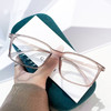 Erilles 超轻素颜眼镜框 奶茶色 +161非球面镜片