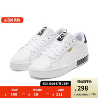 PUMA 彪马 女子 生活系列 Cali Star Wn's 休闲鞋 380176 02 白-黑色 35.5 UK3