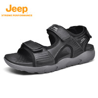 Jeep 吉普 旅行旅游男士凉鞋出差出行防滑夏季露营新款开车鞋
