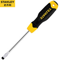STANLEY 史丹利 螺丝刀一字起子B系列塑胶柄螺丝批改锥强磁-3.0x100mm 60-818-23