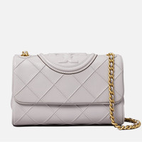 TORY BURCH Fleming 小号翻盖皮质单肩包
