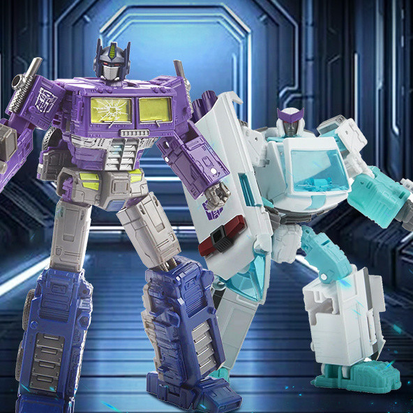 孩之宝 变形金刚 世代精选系列 F0859 WFC镜像擎天柱＆镜像救护车套装