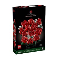 百亿补贴：LEGO 乐高 10328玫瑰花束儿童拼插积木益智玩具男女孩节日礼物