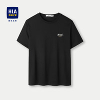 HLA 海澜之家 短袖T恤男女情侣款24凉感吸湿排汗短袖男夏季