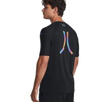 安德玛 官方UA RUSH SmartForm透气男士健身训练运动休闲短袖T恤