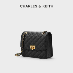 charleskeithcharleskeith春夏女包ck270782173大容量菱格链条单肩