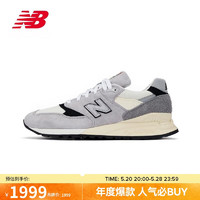 new balance 运动鞋男鞋女鞋复古美产休闲鞋998系列U998GB 39.5