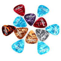 Alice 爱丽丝吉他拨片pick赛璐璐电木吉他弹片刮片六种厚度可选 0.96MM颜色随机（单片装）