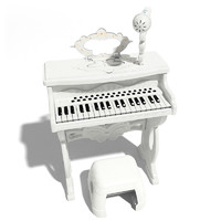 YiMi 益米 儿童电子琴初学家用钢琴玩具网红琴键可弹奏乐器宝宝生日礼物女孩