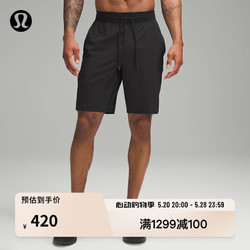 lululemon 露露乐蒙 丨T.H.E. 男士运动短裤 9" *无内衬 LM7AJBS 黑色 M