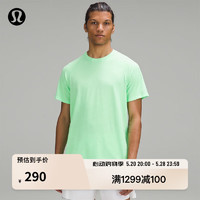 lululemon 丨Metal Vent Tech 男士运动短袖 T 恤 透气 LM3DOWS 运动上衣 白/开心果绿 M