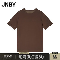 JNBY24夏T恤宽松圆领套头5O611532K 216/腊粉驼色 XS