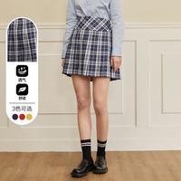 【高腰JK裙】衣恋半身裙JK学院风高腰显瘦格纹百褶裙半身裙女夏季