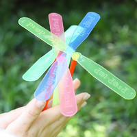 TaTanice 竹蜻蜓户外玩具儿童地摊手推飞天仙子飞行玩具男孩六一儿童节礼物