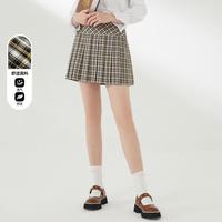 【JK裙】半身裙夏季女学院风经典格子高腰短款百褶裙短裙女
