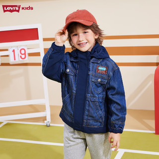 Levi's儿童童装夹克LV2312153GS-001_DS 星空蓝 130/64