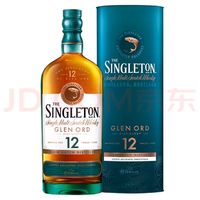 THE SINGLETON 苏格登宝树行 苏格登12年700mL  苏格兰单一麦芽威士忌 原装进口洋酒