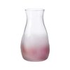 aderia 亚德利亚 阿德利亚玻璃渐变色花瓶粉色日本制 9572