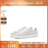 STUART WEITZMAN LIVVY系列 CRYSTAL 女士低帮休闲鞋 SW250600 白色