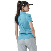安德玛 官方奥莱UA 女士短袖T恤干爽舒适休闲运动休闲高尔夫Polo衫