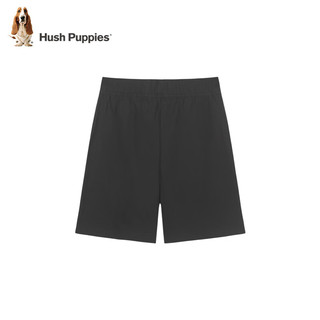 暇步士（Hush Puppies）童装儿童短裤2024夏季男童短裤五分裤 钻石黑 130cm