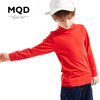 MQD 马骑顿 童装冬装男童纯色半高领T恤冬季新款儿童保暖打底衫潮奥莱