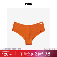 维多利亚的秘密 PINK 经典舒适时尚女士内裤 5I0G橙色 11201661 S