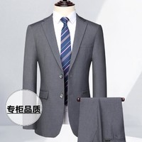 Lavico 新款男士时尚商务套装西服男休闲百搭男式西服