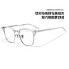 APRIL 依波露 &CARVEN联名PRISM手工板材透明方框光学镜男女可配近视眼镜