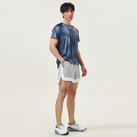 安德玛 官方UA 男子裤子跑步健身训练休闲运动宽松5英寸梭织短裤