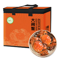 88VIP：喵满分 鲜活大闸蟹(1.4-1.7两)*10只螃蟹新鲜河蟹礼盒