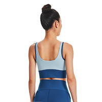 安德玛 官方UA Meridian 女子针织背心跑步训练运动无袖短身背心