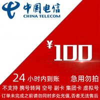 中国电信 电信 100元